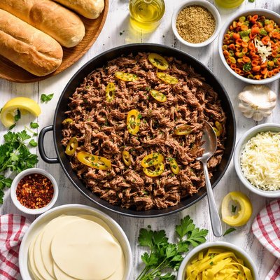 Image of Quick Italian Beef for Sandwiches