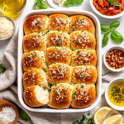 Image of Quick Italian Parker House Rolls