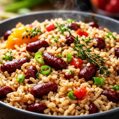 Image of Quick Jamaican Rice and Peas