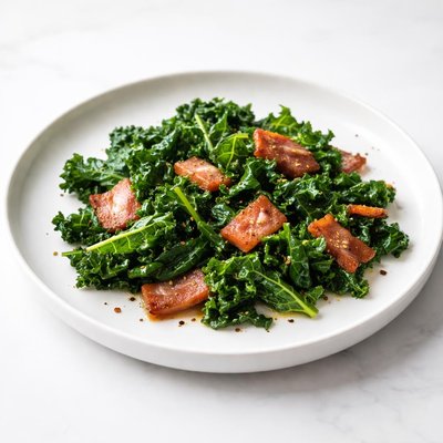 Image of Quick Kale with Bacon