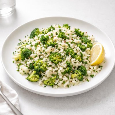Image of Quick Lemon Broccoli Rice