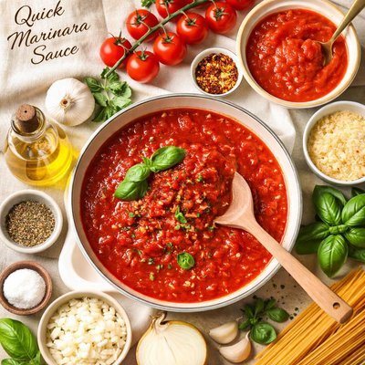Image of Quick Marinara Sauce