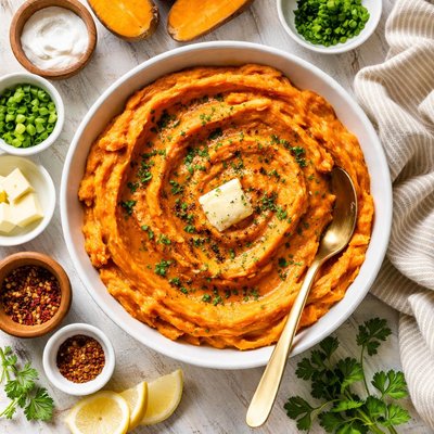 Image of Quick Mashed Sweet Potatoes