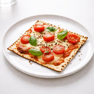 Image of Quick Matzo Pizza