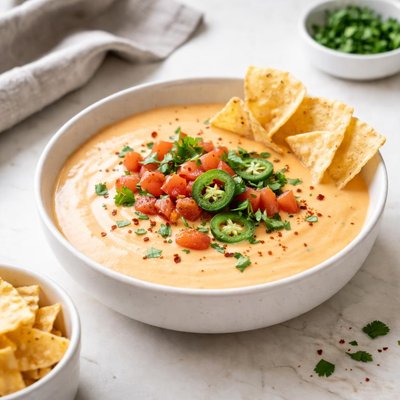 Image of Quick Mexican 3 Ingredient Queso Dip