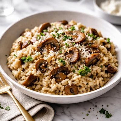 Image of Quick Mushroom Risotto Pillsbury Bake Off Winner