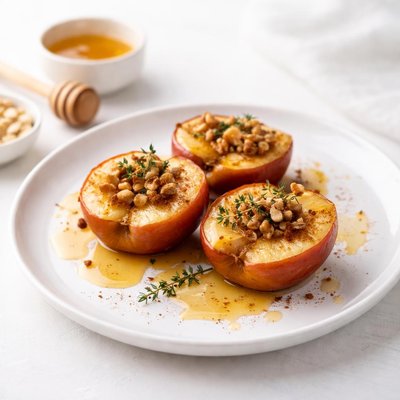 Image of Quick N Easy Baked Apples and Honey