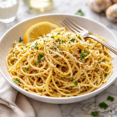 Image of Quick N Easy Garlic Pasta