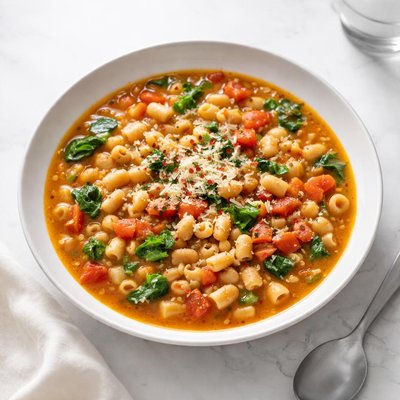 Image of Quick N Easy Pasta Bean Soup