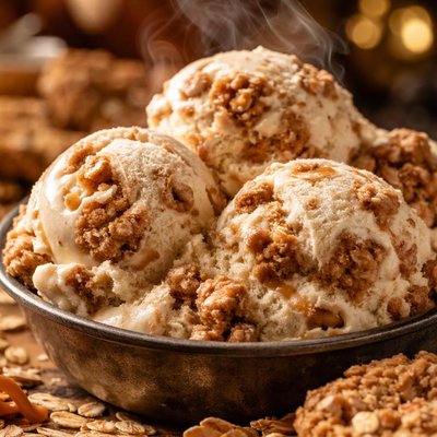 Image of Quick Oatmeal Cookie Ice Cream