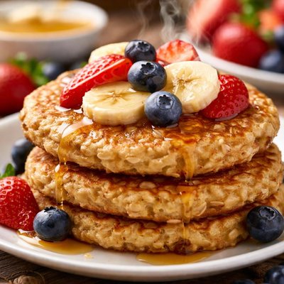 Image of Quick Oatmeal Egg Pancake