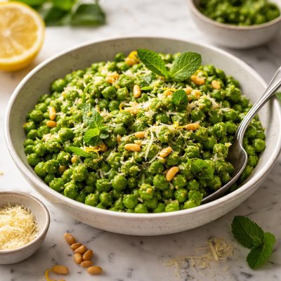 Image of Quick Pea Pesto Side Dish