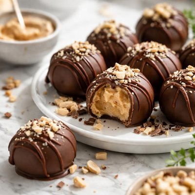 Image of Quick Peanut Butter Truffles