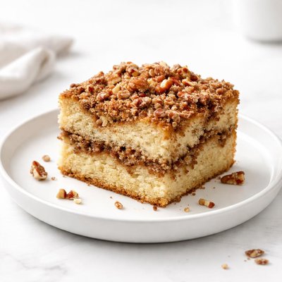 Image of Quick Pecan Sour Cream Coffee Cake