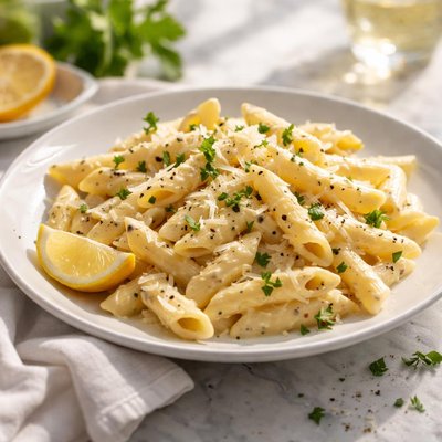 Image of Quick Penne Alfredo Cheese