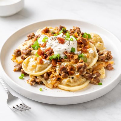 Image of Quick Perogies Casserole