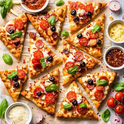 Image of Quick Pizza Triangles