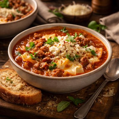 Image of Quick Quick Quick Lasagna Soup