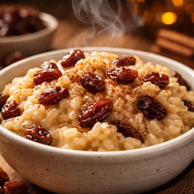 Image of Quick Raisin Pudding