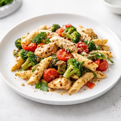 Image of Quick Ranch Chicken Vegetables with Pasta