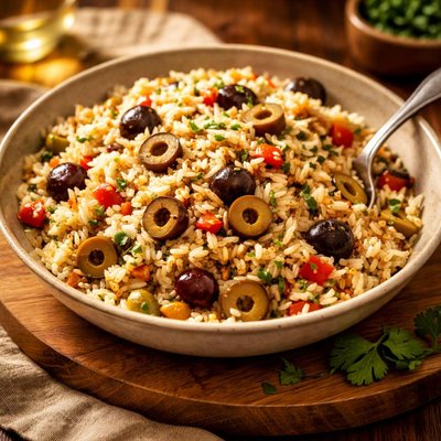 Image of Quick Rice with Olives