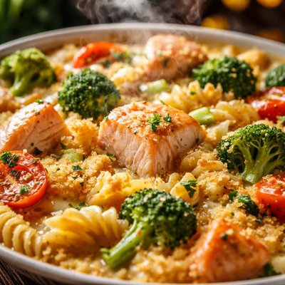 Image of Quick Salmon Casserole