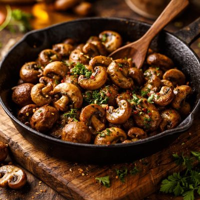 Image of Quick Sauteed Mushrooms