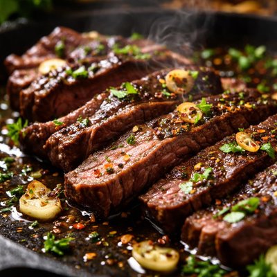 Image of Quick Sauteed Skirt Steak