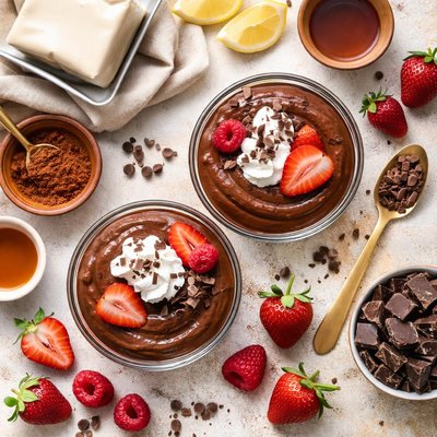 Image of Quick Silken Tofu Chocolate Pudding