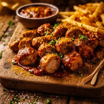 Image of Quick Simple Curry Wurst Currywurst Sauce for Brats