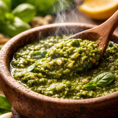 Image of Quick Simple Pesto Classic Pesto Recipe Sauce