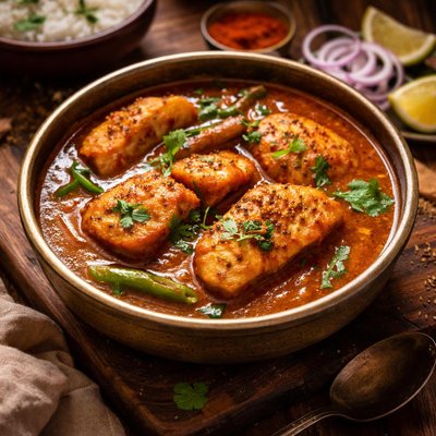 Image of Quick Sindhi Raswali Machi Sindhi Fish Curry
