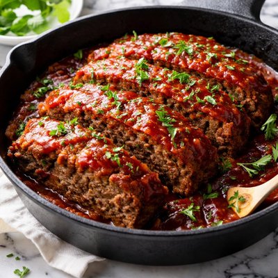 Image of Quick Skillet Meatloaf