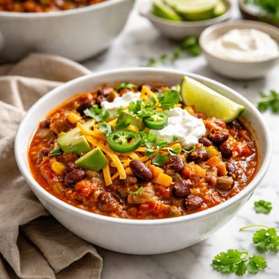 Image of Quick Slow Cooker Turkey Chili