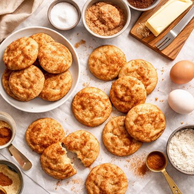Image of Quick Snickerdoodles
