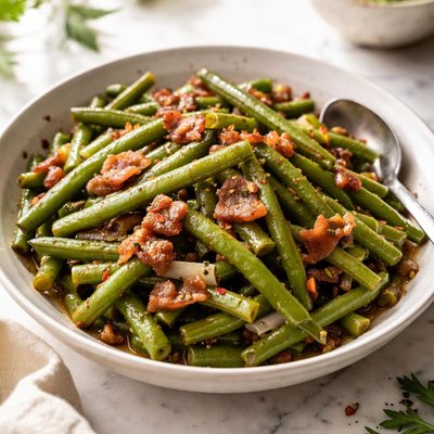 Image of Quick Southern Style Green Beans