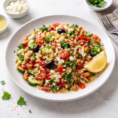 Image of Quick Spanish Couscous Salad