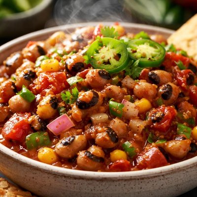 Image of Quick Spicy Black Eyed Pea Dip