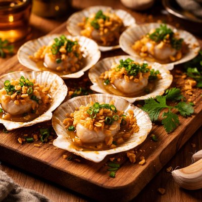 Image of Quick Steamed Scallops