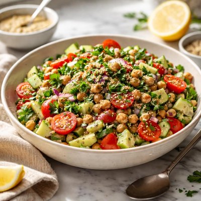 Image of Quick Tahini Salad