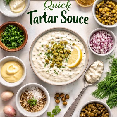Image of Quick Tartare Sauce Tartar Sauce