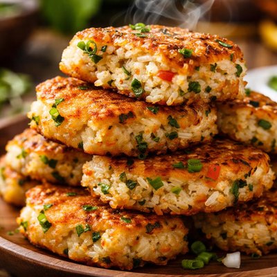 Image of Quick Tasty Rice Fritters