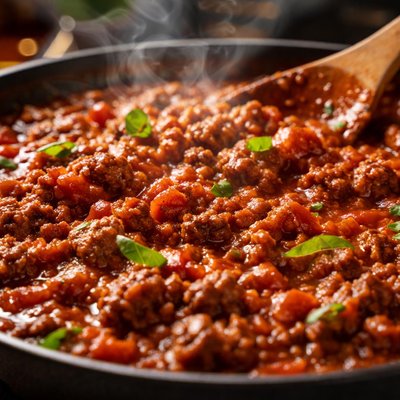 Image of Quick Thick Spaghetti Sauce with Meat