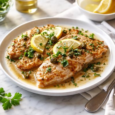 Image of Quick Turkey or Chicken Scaloppine