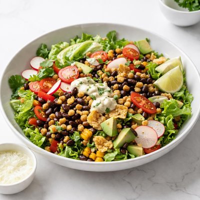 Image of Quick Vegetarian Taco Salad