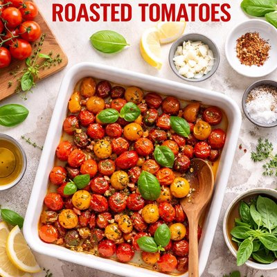 Image of Quick Very Simple Roasted Tomatoes