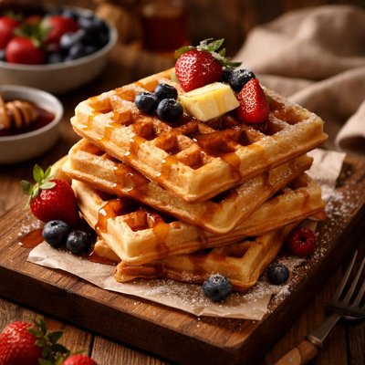 Image of Quick Waffles
