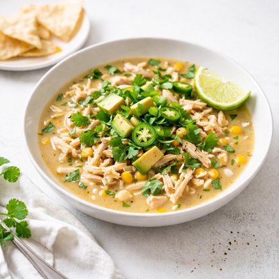 Image of Quick White Chicken Chili