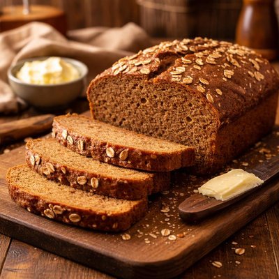 Image of Quick Whole Wheat and Molasses Bread
