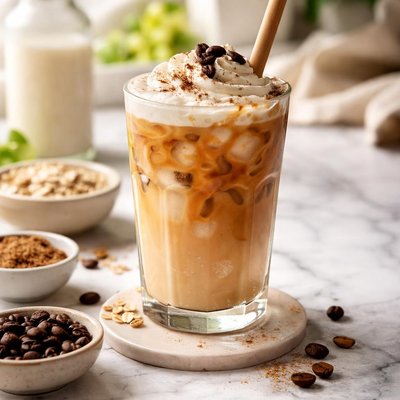 Image of Quicker Than Starbucks Vegan Iced Latte